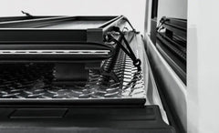 LOMAX PROFESSIONAL SERIES Tonneau Cover for 19-ON Chevy/GMC 1500 5' 8" Box w/o Bedside Storage Box (Blk Diamond) - Black Patch Performance - ACCEB0020079