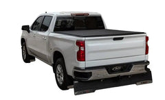 LOMAX PROFESSIONAL SERIES Tonneau Cover for 19-ON Chevy/GMC 1500 5' 8" Box w/o Bedside Storage Box (Blk Diamond) - Black Patch Performance - ACCEB0020079