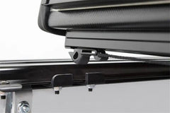 LOMAX PROFESSIONAL SERIES Tonneau Cover for 02-18 Dodge/Ram 1500, 19-ON Classic &amp; 03-18 2500/3500 6' 4" Box (Blk Diamond) - Black Patch Performance - ACCEB0040029