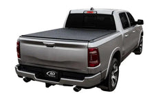LOMAX PROFESSIONAL SERIES Tonneau Cover for 02-18 Dodge/Ram 1500, 19-ON Classic &amp; 03-18 2500/3500 6' 4" Box (Blk Diamond) - Black Patch Performance - ACCEB0040029