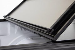 LOMAX FOLDING HARD COVER Tonneau Cover for 16-ON Toyota Tacoma 6' Box w/o OEM Hard Cover (Black) - Black Patch Performance - ACCEB1050029