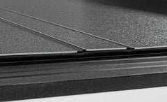 LOMAX FOLDING HARD COVER Tonneau Cover for 22-ON Toyota Tundra 5' 6" Box w/ Deck Rail (Black) - Black Patch Performance - ACCEB1050099
