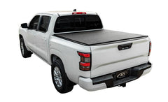 LOMAX FOLDING HARD COVER Tonneau Cover for 22-ON Nissan Frontier 5' Box (Diamond) - Black Patch Performance - ACCEB2030059