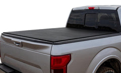 LOMAX FOLDING HARD COVER Tonneau Cover for 08-16 Ford F-250/F-350 6' 8" Box (Urethane) - Black Patch Performance - ACCEB3010039