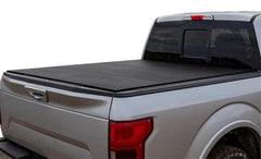LOMAX FOLDING HARD COVER Tonneau Cover for 08-16 Ford F-250/F-350 6' 8" Box (Urethane) - Black Patch Performance - ACCEB3010039