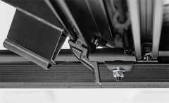 LOMAX FOLDING HARD COVER Tonneau Cover for 19-ON Chevy/GMC 1500 6' 6" Box w/o Bedside Storage Box (Urethane) - Black Patch Performance - ACCEB3020089