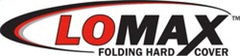 LOMAX FOLDING HARD COVER Tonneau Cover for 16-ON Toyota Tacoma 5' Box w/o OEM Hard Cover (Urethane) - Black Patch Performance - ACCEB3050019
