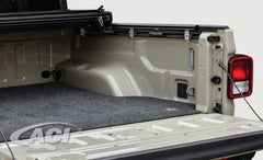 LOMAX FOLDING HARD COVER Tonneau Cover for 20-ON Jeep Gladiator 5' Box w/ Trail Rail (Urethane) - Black Patch Performance - ACCEB3070029