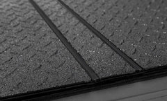 LOMAX FOLDING HARD COVER Tonneau Cover for 16-ON Toyota Tacoma 5' Box w/o OEM Hard Cover (Blk Diamond) - Black Patch Performance - ACCEB4050019
