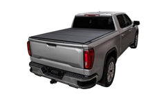LOMAX FOLDING HARD COVER Tonneau Cover for 16-ON Toyota Tacoma 5' Box w/o OEM Hard Cover (Blk Diamond) - Black Patch Performance - ACCEB4050019