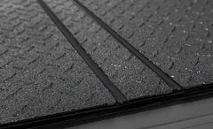 LOMAX FOLDING HARD COVER Tonneau Cover for 07-21 Toyota Tundra 5' 6" Box w/ Deck Rail (Blk Diamond) - Black Patch Performance - ACCEB4050059