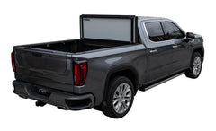 LOMAX STANCE HARD COVER Tonneau Cover for 19-ON Chevy/GMC 1500 6' 6" Box w/o Bedside Storage Box (Urethane) - Black Patch Performance - ACCEG3020089