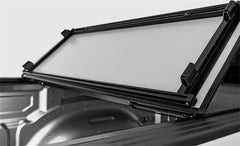 LOMAX STANCE HARD COVER Tonneau Cover for 19-ON Chevy/GMC 1500 5' 8" Box w/ CarbonPro Box &amp; w/o Bedside Storage Box (bolt on) (Urethane) - Black Patch Performance - ACCEG3020109