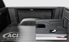 LOMAX STANCE HARD COVER Tonneau Cover for 19-ON Chevy/GMC 1500 5' 8" Box w/ CarbonPro Box &amp; w/o Bedside Storage Box (bolt on) (Urethane) - Black Patch Performance - ACCEG3020109