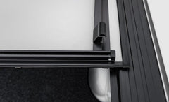 LOMAX STANCE HARD COVER Tonneau Cover for 19-ON Chevy/GMC 1500 5' 8" Box w/ CarbonPro Box &amp; w/o Bedside Storage Box (bolt on) (Urethane) - Black Patch Performance - ACCEG3020109