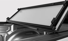 LOMAX STANCE HARD COVER Tonneau Cover for 19-ON Chevy/GMC 1500 5' 8" Box w/ CarbonPro Box &amp; w/o Bedside Storage Box (bolt on) (Urethane) - Black Patch Performance - ACCEG3020109