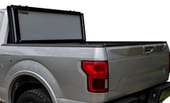 LOMAX STANCE HARD COVER Tonneau Cover for 17-ON Nissan Titan &amp; 16-ON Titan XD 6' 6" Box (Urethane) - Black Patch Performance - ACCEG3030029