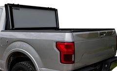 LOMAX STANCE HARD COVER Tonneau Cover for 17-ON Nissan Titan &amp; 16-ON Titan XD 6' 6" Box (Urethane) - Black Patch Performance - ACCEG3030029