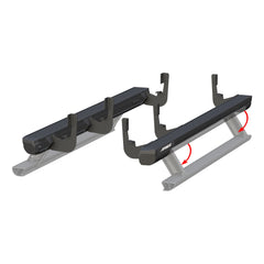ActionTrac 69.6" Powered Running Boards, Select Chevrolet Tahoe - Body from Black Patch Performance