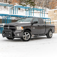 ActionTrac 83.6" Powered Running Boards, Select Ram 2500, 3500 Extended Crew Cab - Body from Black Patch Performance