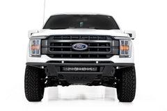 Addictive Desert Designs F198100010103 PRO Bolt-On Front Bumper - Black Patch Performance - ADDIF198100010103