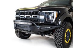 Addictive Desert Designs F210221180103 HoneyBadger Front Bumper - Black Patch Performance - ADDIF210221180103