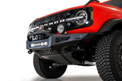 Addictive Desert Designs F230181060103 Rock Fighter Front Bumper - Black Patch Performance - ADDIF230181060103