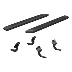 AdvantEDGE 5-1/2" x 75" Black Aluminum Side Bars, Select Ford F150, F250, F350 - ARIES - Body