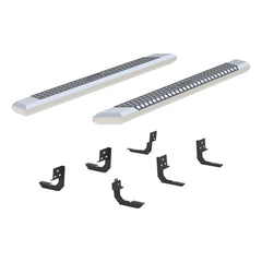 AdvantEDGE 5-1/2" x 75" Chrome Aluminum Side Bars, Select Dodge, Ram 1500 - Body from Black Patch Performance