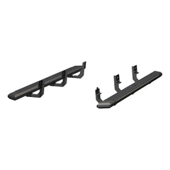 AdvantEDGE 5-1/2" x 85" Black Aluminum Side Bars, Select Dodge, Ram 1500 to 5500 - Body from Black Patch Performance