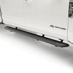 AdvantEDGE 5-1/2" x 85" Black Aluminum Side Bars, Select Ford F-150 - Body from Black Patch Performance