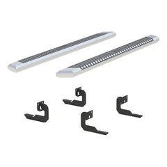 AdvantEDGE 5-1/2" x 85" Chrome Aluminum Side Bars, Select Ford F-150 - ARIES - Body