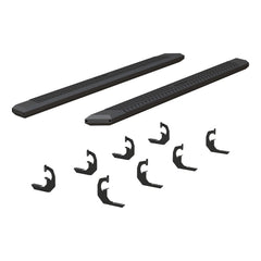 AdvantEDGE 5-1/2" x 91" Black Aluminum Side Bars, Select Chevrolet, GMC - ARIES - Body