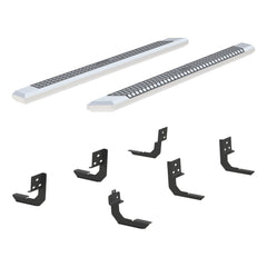 AdvantEDGE 5-1/2" x 91" Chrome Aluminum Side Bars, Select Dodge, Ram 2500, 3500 - ARIES - Body