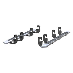 AdvantEDGE 5-1/2" x 91" Chrome Aluminum Side Bars, Select Silverado, Sierra Crew - Body from Black Patch Performance