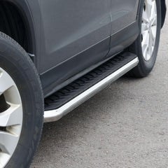 AeroTread 5" x 67" Polished Stainless Running Boards, Select Honda CR-V - Body from Black Patch Performance