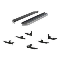 AeroTread 5" x 67" Polished Stainless Running Boards, Select Honda Pilot - ARIES - Body