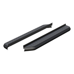 AeroTread 5" x 70" Black Stainless Running Boards (No Brackets) - Body from Black Patch Performance