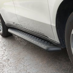 AeroTread 5" x 70" Black Stainless Running Boards (No Brackets) - Body from Black Patch Performance