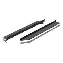 AeroTread 5" x 70" Polished Stainless Running Boards (No Brackets) - ARIES - Body