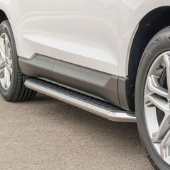AeroTread 5" x 70" Polished Stainless Running Boards, Select Ford Edge - Body from Black Patch Performance