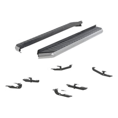 AeroTread 5" x 70" Polished Stainless Running Boards, Select Jeep Cherokee - Body from Black Patch Performance