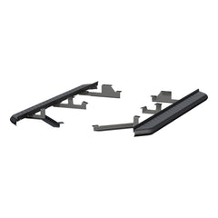 AeroTread 5" x 73" Black Stainless Running Boards, Select Equinox, Terrain - Body from Black Patch Performance
