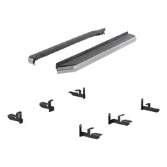 AeroTread 5" x 73" Polished Stainless Running Boards, Select Nissan Pathfinder - ARIES - Body