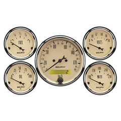 AM Antique Beige Gauges - Gauges & Pods from Black Patch Performance