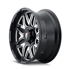 20x9 AMERICAN TRUXX GRIND 6x135 Offset (0) Center Bore (87.1) Style #AT151 | AT151 - 2936M0 - Black Patch Performance - AMERAT1512936M0