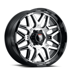 20x9 AMERICAN TRUXX GRIND 8x6.5 Offset ( - 12) Center Bore (125.2) Style #AT151 | AT151 - 2981BM - 12 - Black Patch Performance - AMERAT1512981BM12