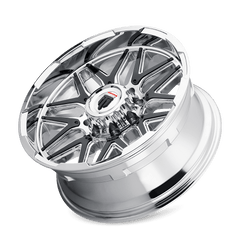 20x9 AMERICAN TRUXX GRIND 5x5.5 Offset ( - 12) Center Bore (87.1) Style #AT151 | AT151 - 2985C - 12 - Black Patch Performance - AMERAT1512985C12