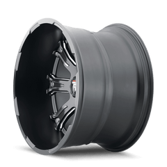 22x14 AMERICAN TRUXX BOMB 6x135 Offset ( - 76) Center Bore (87.1) Style #AT154 | AT154 - 22436M - 76 - Black Patch Performance - AMERAT15422436M76