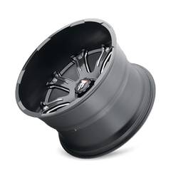 22x14 AMERICAN TRUXX BOMB 6x5.5 Offset ( - 76) Center Bore (106.1) Style #AT154 | AT154 - 22483M - 76 - Black Patch Performance - AMERAT15422483M76
